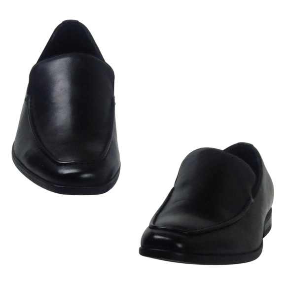 Adolfo Loafers Leather Black 10.5 NIB Men's - Picture 2 of 6